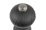Moulin à poivre manuel Peugeot Bistro Nature Black en bois recyclé noir 10cm