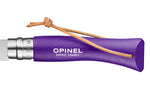 Couteau pliant Opinel Baroudeur Colorama n°07 lame 8cm manche charme violet