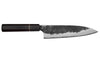 Couteau gyuto 18cm japonais artisanal Naoki Mazaki WS2 Black Nashiji
