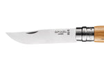 Couteau pliant Opinel Tradition Gravures Animalia Elan n°08 lame 8,5cm manche chêne