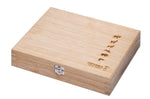 Coffret 6 couteaux Opinel Tradition Gravures Animalia n°08 lame 8,5cm manche chêne