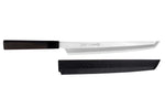 Couteau sakimaru yanagiba 30cm japonais artisanal Sakai Takayuki Genbu