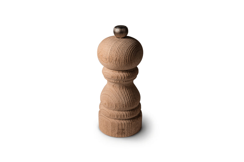 Moulin à poivre manuel Peugeot Paris Nature en bois de hêtre recyclé - 12 cm