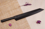 Couteau yanagiba kiritsuke 30cm japonais artisanal Sakai Takayuki Seiryu damas