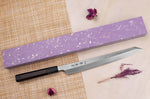 Couteau yanagiba kiritsuke 30cm japonais artisanal Sakai Takayuki Seiryu damas