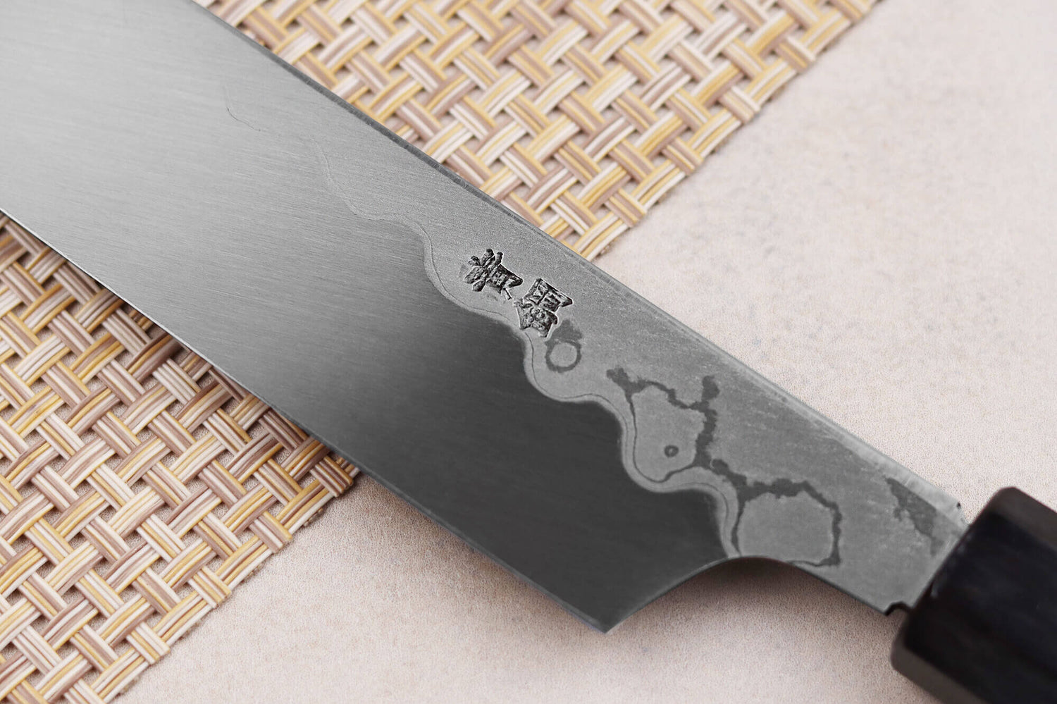 Couteau yanagiba kiritsuke 30cm japonais artisanal Sakai Takayuki Seiryu damas