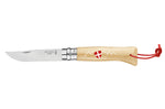 Couteau pliant Opinel Tradition Inox Le Savoyard n°08 lame 8,5cm manche hêtre