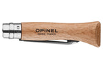 Éplucheur de poche Opinel n°06 lame 6cm manche hêtre