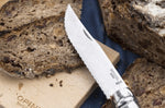 Couteau pliant Opinel n°12 lame crantée 12cm manche hêtre