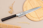 Couteau yanagiba 27cm japonais artisanal Sakai Takayuki Ginsankou