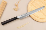Couteau sakimaru takohiki 27cm japonais artisanal Sakai Takayuki Ginsankou