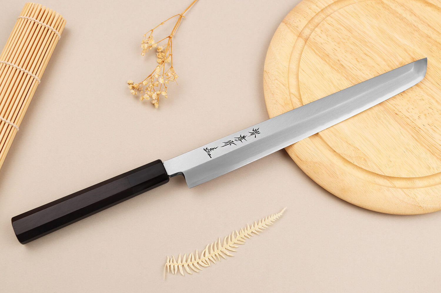 Couteau sakimaru takohiki 27cm japonais artisanal Sakai Takayuki Ginsankou
