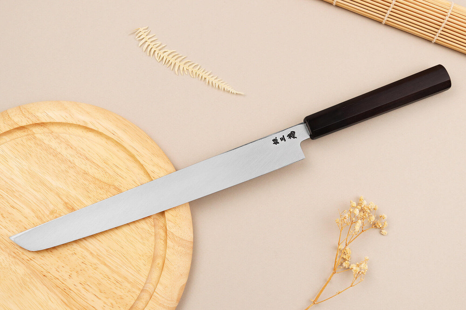 Couteau sakimaru takohiki 27cm japonais artisanal Sakai Takayuki Ginsankou