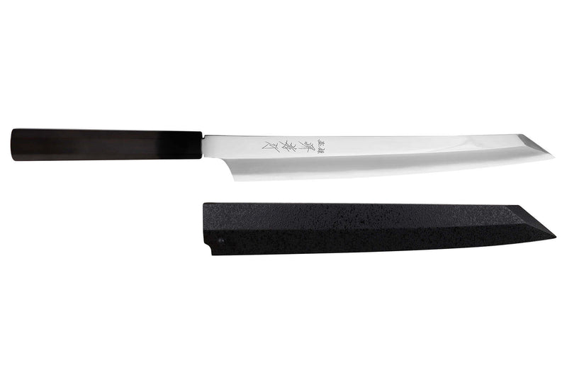 Couteau yanagiba kiritsuke 27cm japonais artisanal Sakai Takayuki Hien