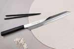 Couteau yanagiba kiritsuke 27cm japonais artisanal Sakai Takayuki Hien
