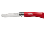 Couteau pliant Mon Premier Opinel n°07 lame 8cm manche en charme rouge