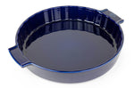 Tourtière Peugeot Appolia en céramique bleu Ø28cm