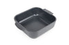 Plat four carré Peugeot Appolia en céramique ardoise - 21 cm
