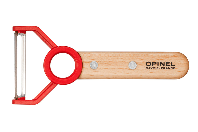 Éplucheur Opinel Le Petit Chef 13cm manche en bois de hêtre