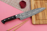 Couteau de chef japonais Takeshi Saji R2 Damas Mosaïque 21cm