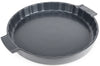 Plat à tarte Peugeot Appolia en céramique ardoise diamètre 30cm