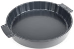 Tourtière Peugeot Appolia en céramique ardoise diamètre 28cm