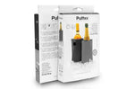 Set de 2 refroidisseurs à vin Pulltex noir et gris réversibles