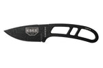 Couteau de cou Esee Candiru CAN-BE lame acier carbone 5,1cm manche ajouré en acier + étui