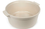 Moule à soufflé Peugeot Appolia en céramique écru diamètre 22cm