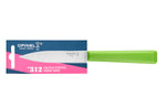 Couteau d'office Opinel Les Essentiels + n°312 lame 10cm manche en polymère vert
