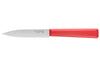Couteau d'office Opinel Les Essentiels + n°312 lame 10cm manche en polymère rouge