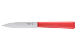 Couteau d'office Opinel Les Essentiels + n°312 lame 10cm manche en polymère rouge