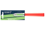 Éplucheur Opinel Les Essentiels + n°315 lame 6cm manche en polymère rouge
