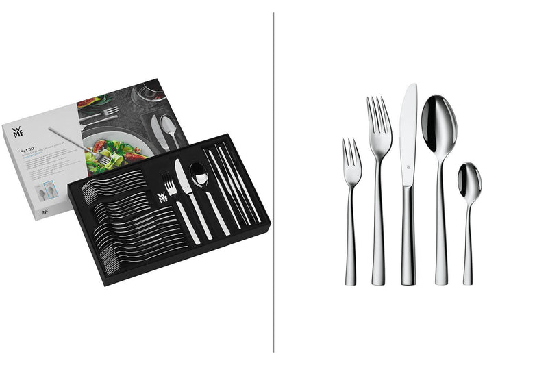 Ménagère 30 pièces WMF Philadelphia en acier inox 18/10 Cromargan