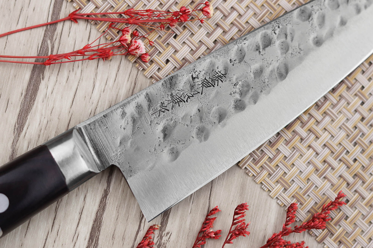 Couteau de chef 15cm japonais artisanal Fujiwara Maboroshi