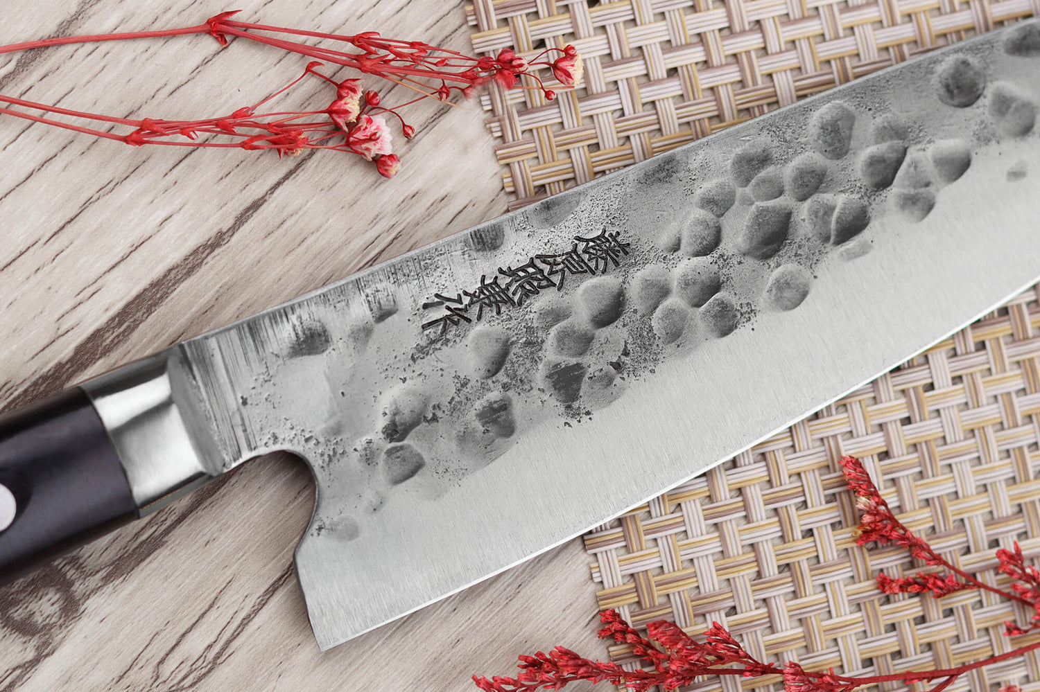 Couteau de chef 18cm japonais artisanal Fujiwara Maboroshi