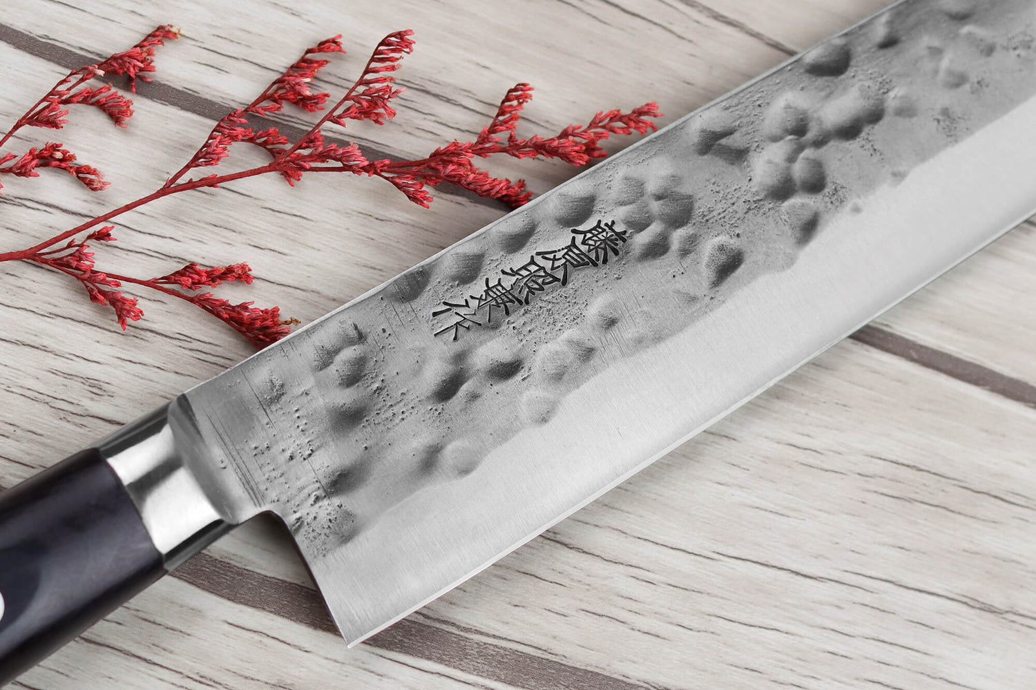 Couteau sujihiki 21cm japonais artisanal Fujiwara Maboroshi