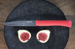 Couteau de table Opinel Bon Appétit + lame 11cm en inox manche en polymère rouge