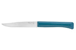 Couteau de table Opinel Bon Appétit + lame 11cm en inox manche en polymère bleu canard