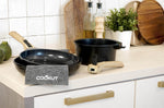 L'Incroyable Kit Cookut 2 poêles et 1 casserole à poignée amovible - graphite
