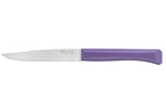 Couteau de table Opinel Bon Appétit + lame 11cm en inox manche en polymère violet