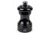 Moulin à sel sec manuel Peugeot Bistro en bois de hêtre laqué noir 10cm