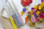 Couteau de table Opinel Bon Appétit Bois n°125 lame 11cm en inox manche en charme rose