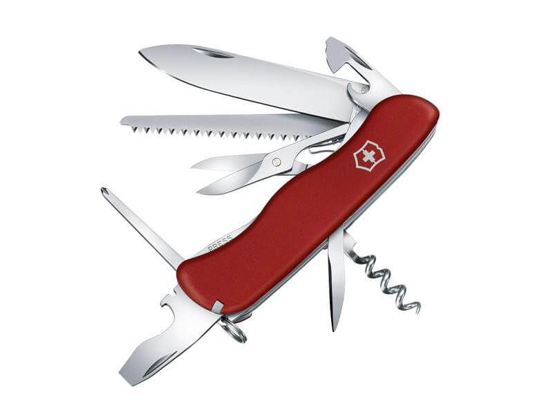 Couteau suisse Victorinox Outrider rouge 111mm 14 fonctions