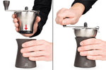 Moulin à café manuel Peugeot Kronos en inox / polymère noir 19cm