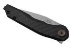 Couteau pliant Zero Tolerance 0545 manche fibre de carbone / titane noir 11cm