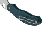 Couteau pliant Spyderco UK Penknife C94PCBL manche en nylon / fibre de verre bleu foncé 10cm
