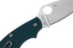 Couteau pliant Spyderco UK Penknife C94PCBL manche en nylon / fibre de verre bleu foncé 10cm