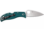 Couteau pliant Spyderco LeafJumper C262PBLK390 manche nylon / fibre de verre bleu 11,3cm