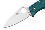 Couteau pliant Spyderco LeafJumper C262PBLK390 manche nylon / fibre de verre bleu 11,3cm